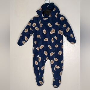 Outside Winter Football one piece 9m navy blue color